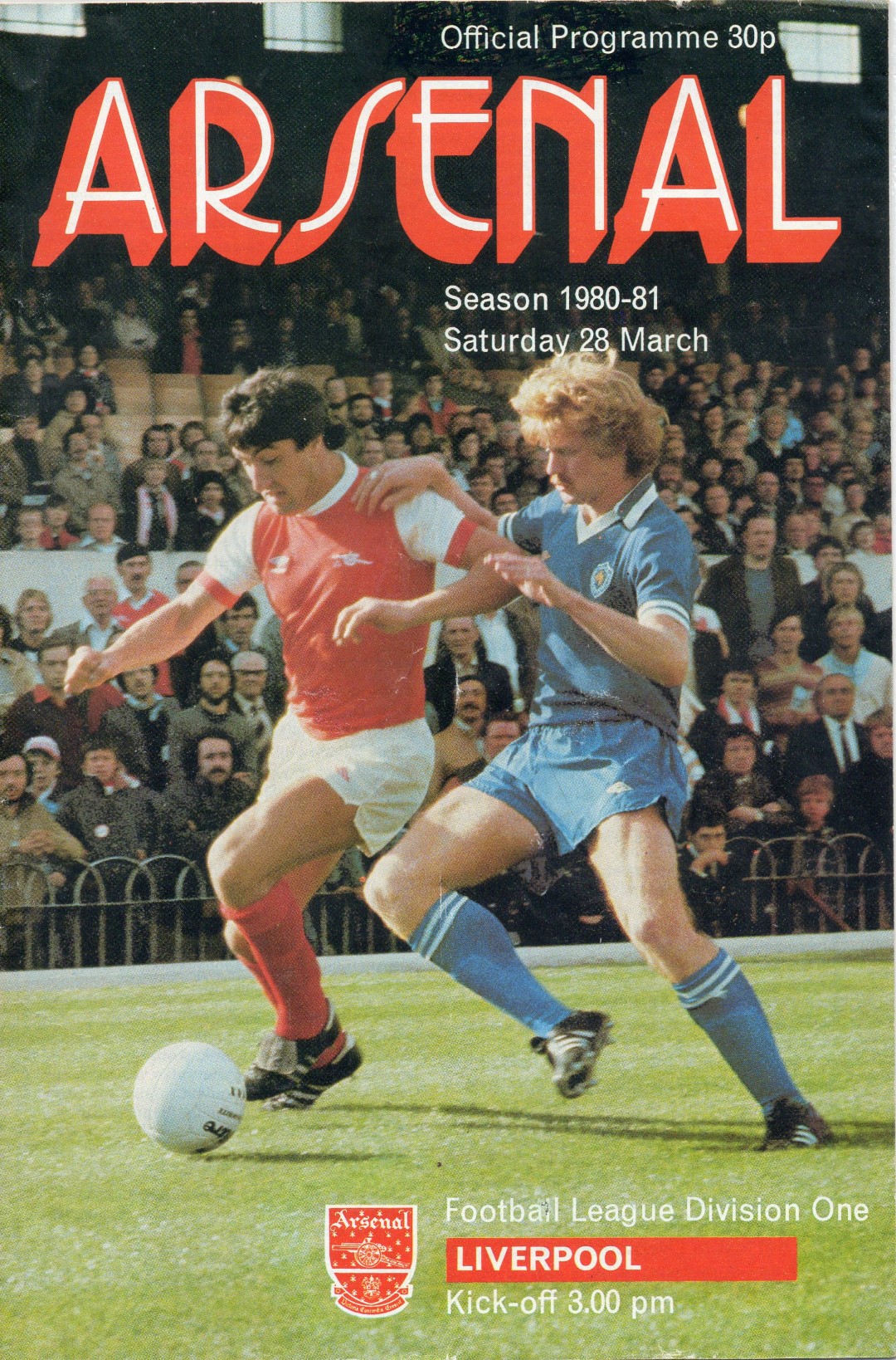 Programme Cover